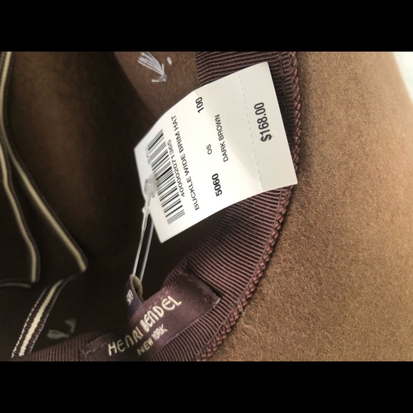 Henri bendel buckle wide brim hat main image 4
